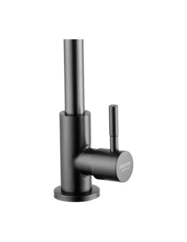 Монокран для умивальника Kroner KRP Edelstahl Klassisch - SCH098PVD, графіт