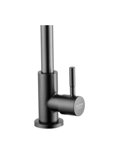 Монокран для умывальника Kroner KRP Edelstahl Klassisch - SCH098PVD, графит