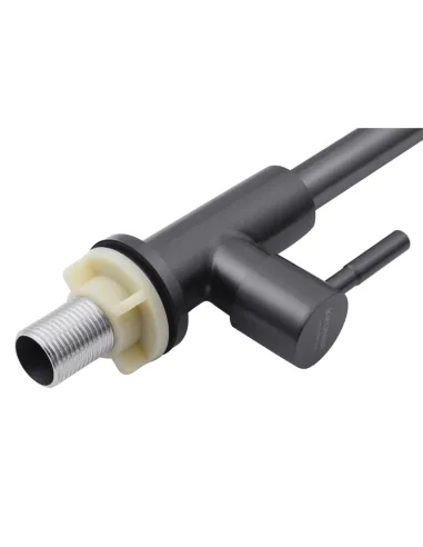 Монокран для умивальника Kroner KRP Edelstahl Klassisch - SCH098PVD, графіт