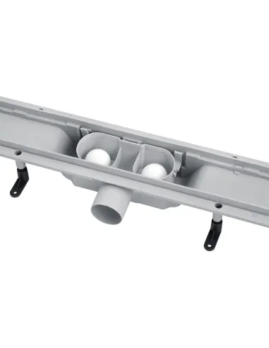 Душевой линейный трап Kroner KRP Harz L80 Löcher, сухой затвор