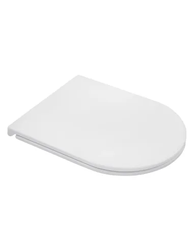 Унитаз Kroner Armada WHI513636 RIMLESS 360х360х510 мм, безободковый, подвесной, сиденье Soft-close