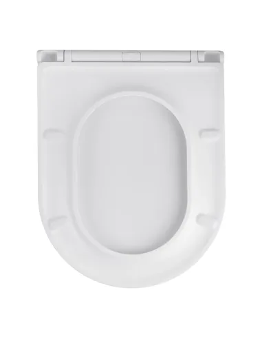 Унитаз Kroner Armada WHI513636 RIMLESS 360х360х510 мм, безободковый, подвесной, сиденье Soft-close