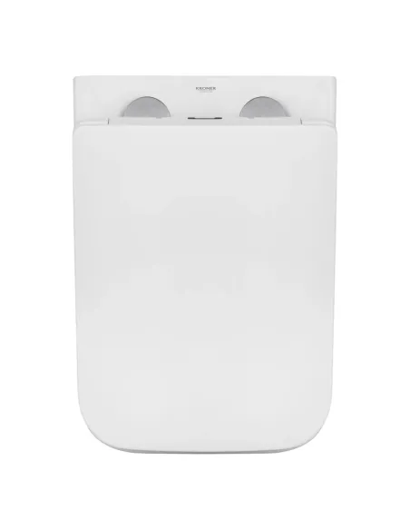 Унитаз Kroner Eifel WHI523629 RIMLESS 360х350х520 мм, безободковый, подвесной, сиденье Soft-close