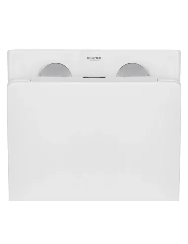 Унитаз Kroner Eifel WHI523629 RIMLESS 360х350х520 мм, безободковый, подвесной, сиденье Soft-close