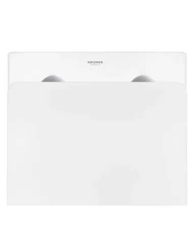 Унитаз Kroner Harz WHI483632 TORNADO 360х350х480 мм, безободковый, подвесной, сиденье Soft-close