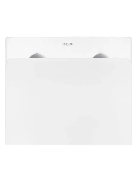 Унитаз Kroner Harz WHI483632 TORNADO 360х350х480 мм, безободковый, подвесной, сиденье Soft-close