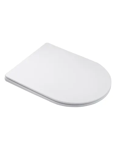 Унитаз Kroner Harz WHI483632 TORNADO 360х350х480 мм, безободковый, подвесной, сиденье Soft-close