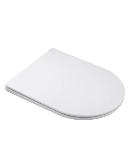 Унитаз Kroner Harz WHI483632 TORNADO 360х350х480 мм, безободковый, подвесной, сиденье Soft-close