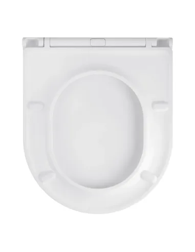 Унитаз Kroner Harz WHI493736 RIMLESS 380х355х490 мм, безободковый, подвесной, сиденье Soft-close