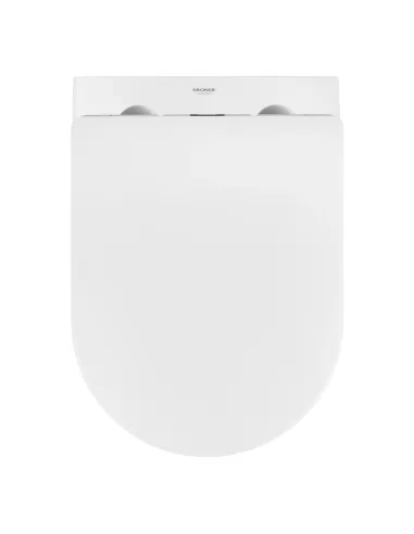 Унитаз Kroner Harz WHI523632 RIMLESS 380х360х515 мм, безободковый, подвесной, сиденье Soft-close