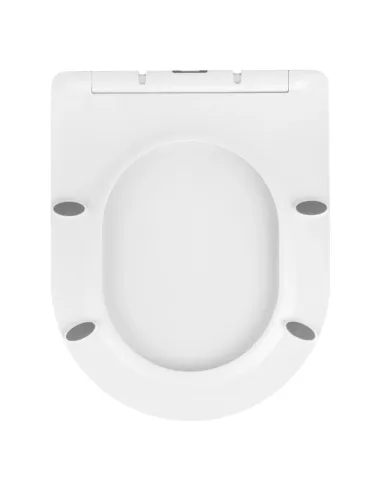 Унітаз Kroner Harz WHI523632 RIMLESS 380х360х515 мм, безободковий, підвісний, сидіння Soft-close