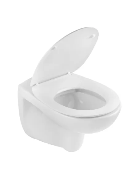 Унітаз Kroner KRP - A534UF Rimless 410х355х555 мм, безободковий, підвісний, сидіння Soft-close