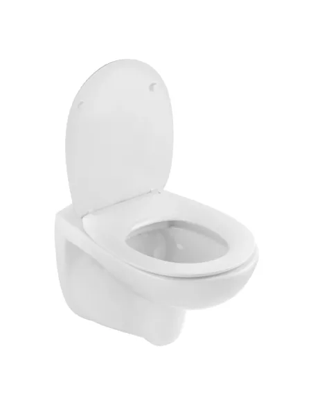 Унітаз Kroner Oker WHI533536 RIMLESS 410х355х555 мм, безободковий, підвісний, сидіння Soft-close