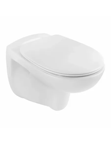 Унітаз Kroner Oker WHI533536 RIMLESS 410х355х555 мм, безободковий, підвісний, сидіння Soft-close