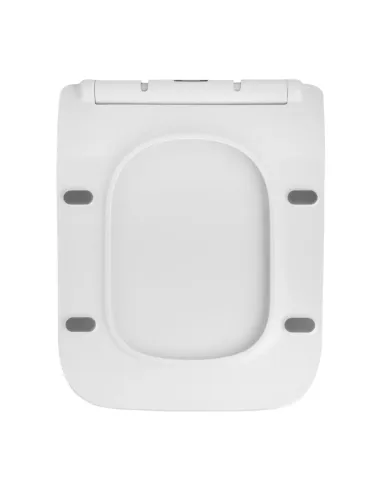 Унітаз Kroner Eifel WHI523629 RIMLESS 360х350х520 мм, безободковий, підвісний, сидіння Soft-close