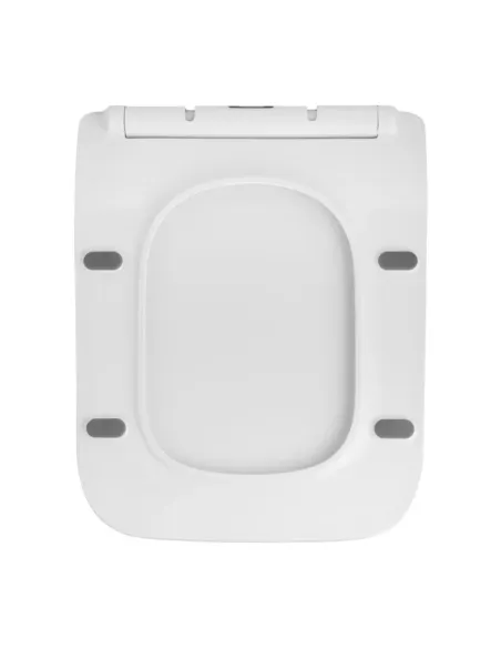 Унітаз Kroner Eifel WHI523629 RIMLESS 360х350х520 мм, безободковий, підвісний, сидіння Soft-close