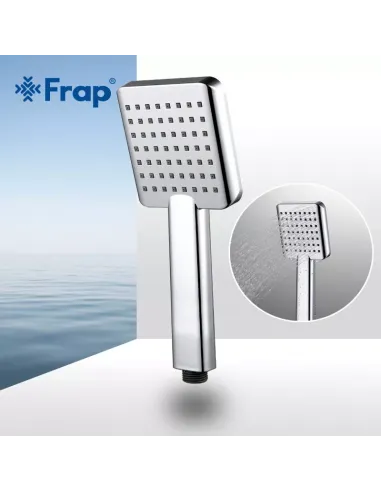 Лійка для ручного душу Frap F001, 240x95 мм, 1 режим, хром