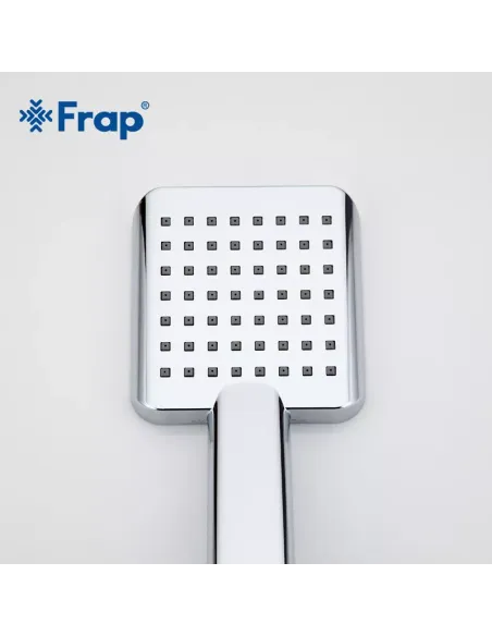 Лейка для ручного душа Frap F001, 240x95 мм, 1 режим, хром