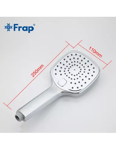 Лейка для ручного душа Frap F004, 250x110 мм, 3 режима