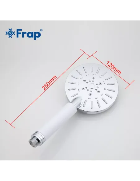 Лійка для ручного душу Frap F008, 250x120 мм, 3 режими