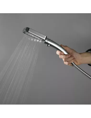 Лейка для ручного душа Frap F012, 112х80 мм, 1 режим, хром