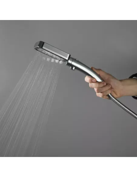 Лейка для ручного душа Frap F012, 112х80 мм, 1 режим, хром