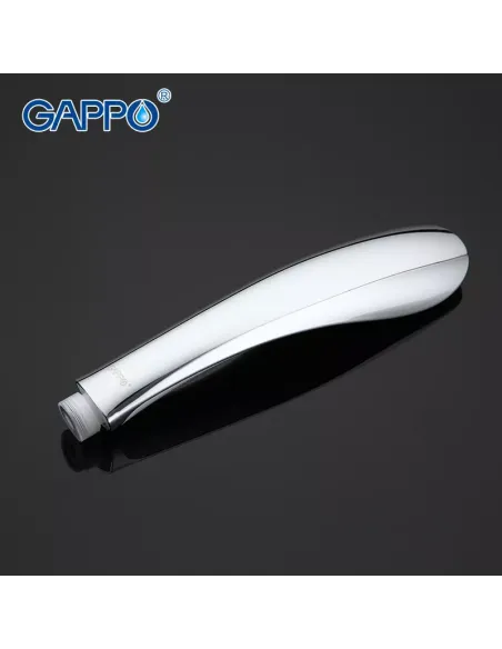 Лейка для ручного душа Gappo G01, 255х65 мм, 1 режим, белая