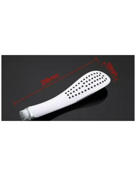 Лейка для ручного душа Gappo G01, 255х65 мм, 1 режим, белая