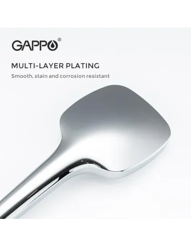Лейка для ручного душа Gappo G001, 115х115 мм, 3 режима
