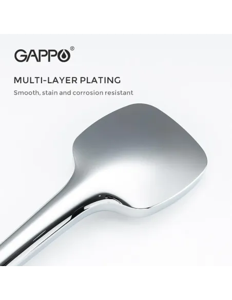 Лійка для ручного душу Gappo G001, 115х115 мм, 3 режими