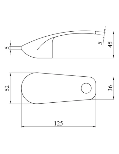 Рукоятка для смесителя Kroner KRP Konstante - C940