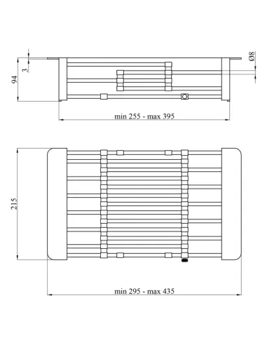Кошик для кухонного миття Kroner KRP Trocken - 024, нержавіюча сталь