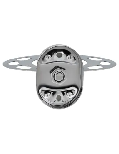 Склянка для ванної кімнати Kroner KRM Elbe - ACG2906-1 з тримачем зубних щіток