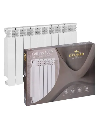 Радиатор биметаллический Kroner Cathrin 500Р 500/100, 10 секций