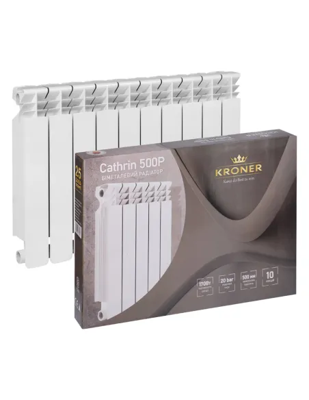 Радиатор биметаллический Kroner Cathrin 500Р 500/100, 10 секций