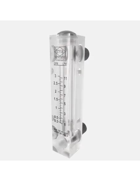 Ротаметр панельного типу Raifil FM 0.3-3 GPM, 0,5 дюйми купити у Дніпрі та Києві - ціна від КТУ