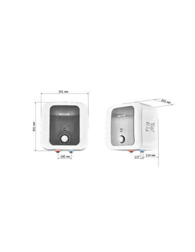 Бойлер для кухни Mixxus EWH-1110 Small Over 10 литров, над мойкой