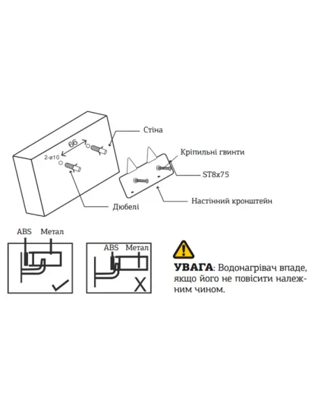 Бойлер для кухні Mixxus EWH-0606 Small Under 6 літрів, під мийку