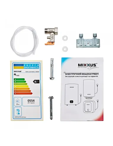 Бойлер для кухні Mixxus EWH-1210 Small Under 10 літрів під мийку