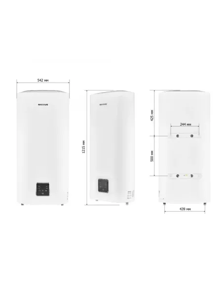 Бойлер Mixxus EWH-09100 Flat Wet 100 литров, мокрый ТЭН Бойлер Mixxus EWH-09100 Flat Wet 100 литров, мокрый ТЭН