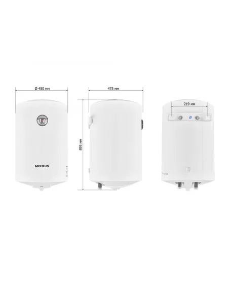 Бойлер Mixxus EWH-07100 Round Wet 100 літрів, мокрий ТЕН Бойлер Mixxus EWH-07100 Round Wet 100 літрів, мокрий ТЕН
