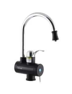 Змішувач для кухні Mixxus Electra 240-E Black, з підігрівом води