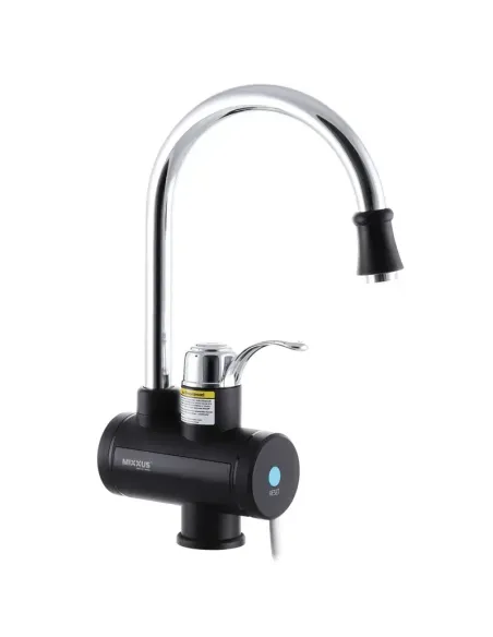 Змішувач для кухні Mixxus Electra 240-E Black, з підігрівом води