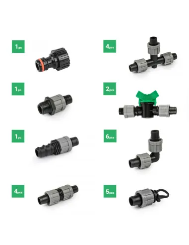 Набор для капельного полива Bradas DSTA20-SET1