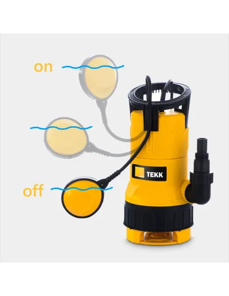 Дренажный насос Tekk Haus SDP 1 0.45 кВт, 10 метров кабель, с регулировкой Дренажный насос Tekk Haus SDP 1 0.45 кВт, 10 метров кабель, с регулировкой
