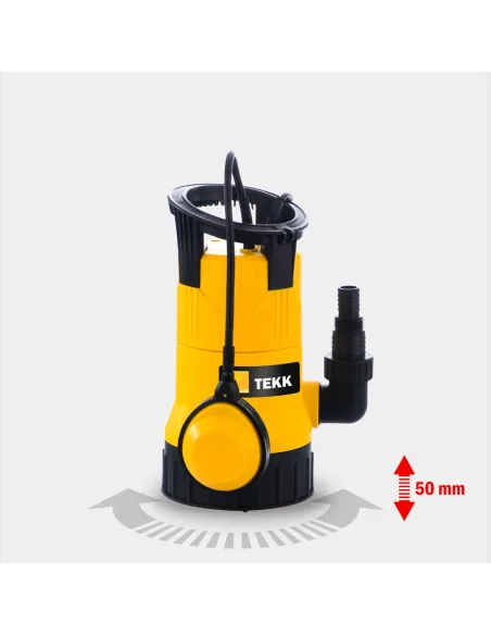 Дренажный насос Tekk Haus SDP 2 0.6 кВт, 10 метров кабель, с регулировкой
