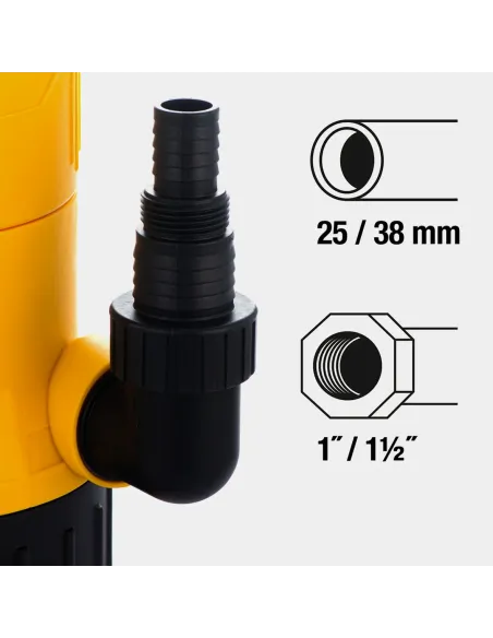 Дренажний насос Tekk Haus SDP 2 0.6 кВт, 10 метрів кабель, з регулюванням