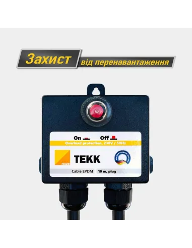 Дренажний насос Tekk Haus SDF 1.1-13 1.1 кВт, кабель 10 метрів, пульт керування