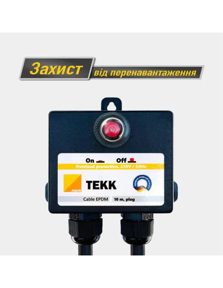 Дренажний насос Tekk Haus SDF 1.1-13 1.1 кВт, кабель 10 метрів, пульт керування