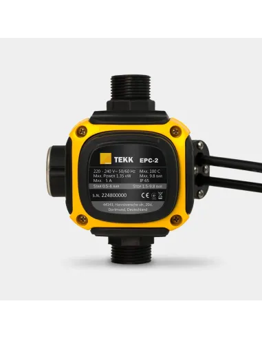 Електронне реле тиску Tekk Haus ЕРС-2 із розеткою, із захистом від сухого ходу